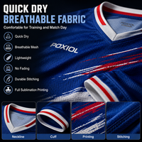 Maillot de football personnalisé OEM 26-27 pour les supporters mondiaux – Fournisseur de maillots de football pour commandes en gros