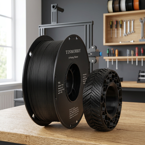 TINMORRY <b>3D</b> <b>Printer</b> Filament 1.75mm Eco-Friendly PETG Filament PLA/ABS/PETG/ASA/TPU 1KG/ROLL Plastic Rods 95A TPU - Product Image 3