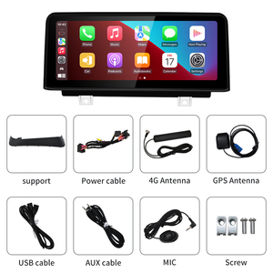 HFMidia Qualcomm Snapdragon 665 Système Android 16 Carplay sans fil AUTO pour BMW Série 1 F20 F21 F52 NBT Lecteurs vidéo de voiture - Product Image 6
