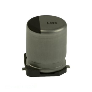 ตัวเก็บประจุแบบฝาปิด22 uF ตัวเก็บประจุแบบ EEV-HD1J220P ดั้งเดิม22 uF 20% 63V SMD - Product Image 1