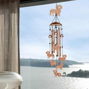Poodle Wind Chimes Outdoor <b>Gifts</b> for Women/Men/Mom/Wife/Grandma Birthday <b>Gifts</b> <b>Memorial</b> <b>Gift</b> Metal WindChime - Product Image 4