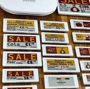 Supermarket Abs Electronic Magnetic E Ink Price Display System Rfid Anti-Theft Epaper Electronic Shelf Label For Retail Stores - Product Image 1