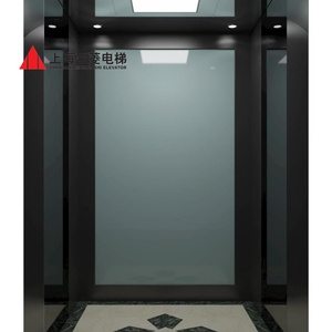 Ascenseur pour passagers Mitsubishi, 450 kg, 3 arrêts, sans engrenages, entraînement AC moderne, acier inoxydable, certifié ISO, ascenseur commercial - Product Image 5
