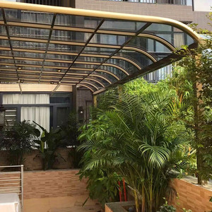 Tettoia Trasparente in Policarbonato <span class=keywords><strong>per</strong></span> Porte e Cancelli - Product Image 1