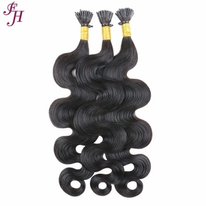 Extensions de cheveux I-Tip en gros, 100g, cheveux humains Remy pré-collés, extensions de cheveux malaisiens I-Tip Body Wave - Product Image 4