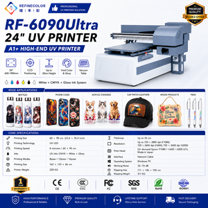 Impresora UV de Cama Plana Verificada Pro <span class=keywords><strong>6090</strong></span> A1 con 1 Año de Garantía Principal, Totalmente Compatible con las Normas de Seguridad de la UE, Placa Base Estable Hosonsoft - Product Image 2