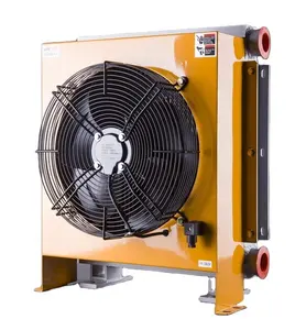 AH1490L Cooler Industrial Fan Filter Heat Exchanger Equipment Mini Aluminum Oil Coolers For Hydraulic Power Unit