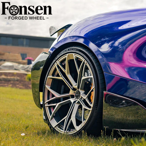 Rines Forjados de 18 19 20 21 22 Pulgadas para Ferrari F8 488 296 GTS 458 812GTS SF90 McLaren 765LT <span class=keywords><strong>Koenigsegg</strong></span> Benz <span class=keywords><strong>Lamborghini</strong></span> RFG23 - Product Image 4