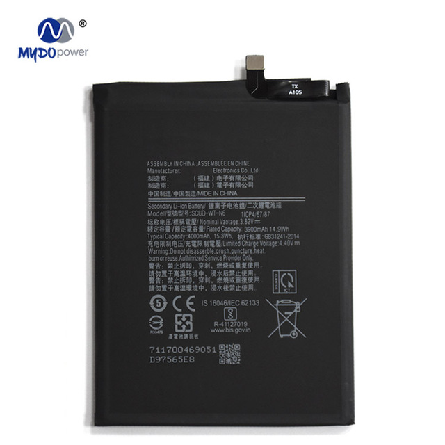 Original Quality 4000mAh Mobile Phone Battery for Samsung A10S A20S A21 SCUD-WT-N6 3.85V Voltage