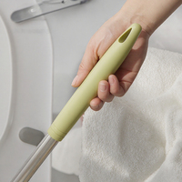 Ensemble de supports de brosse de toilette en PP écologique, brosse à récurer pour le nettoyage des toilettes et des cuvettes de salle de bain