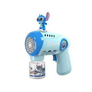 Pistola de Burbujas de Plástico con Forma de Niño de Tres Ojos de la Serie de <span class=keywords><strong>Anime</strong></span> Stitch, Unisex para Niños, GOOD PPJ-013 - Product Image 5