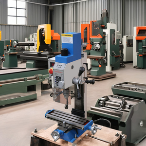 เครื่องกัดขนาดเล็ก QM-ZXC-16V, เครื่องเจาะและกัดขนาดเล็ก, เครื่องกลึงแบบรวมสำหรับงานเจาะและกัดโลหะ 220V - Product Image 3