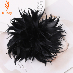 Broche de Plumas y Cinta Decorativa para el Día de la Madre, Regalo para el Día del Padre, Fiesta de Oficina, Intercambio de Regalos - Product Image 3