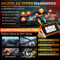 LAUNCH Creader Elite 2.0 para BMW, Herramienta de Diagnóstico de Sistema Completo, Escáner OBD2, Herramienta de Escaneo de Codificación de ECU Bidireccional, Actualización Gratuita