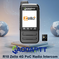 Radio Walkie Talkie GaodaPTT 4G PoC Jangkauan Global IP67 Tahan Air Mengapung di Air dengan Kartu SIM Interkom Genggam Android Radio Dua Arah