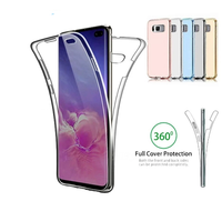 Étui transparent antichoc en TPU pour téléphones mobiles Samsung Galaxy S22 S22+ S20 S10 S10+ S8 S9 Note 8 9 10 10+ 20 Note 20 Plus