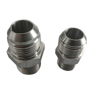ข้อต่อท่อไฮดรอลิกสแตนเลส Junhong Hydraulics ข้อต่อปากบานเหล็ก 304 สำหรับเครื่องจักรก่อสร้าง - Product Image 4