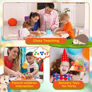 Juguetes de Clasificación de Colores, Juguetes Sensoriales Antiestrés, Regalos Novedosos Relajantes, Juego de Habilidades Sensoriales de Clasificación, Juguetes Montessori para Niños - Product Image 4