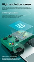 Console de jeu portable avec écran IPS, double joystick, console vidéo rétro, cadeau populaire, manette de jeu vidéo, double joueur