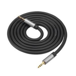 Cable de audio Focanden de 3,5 mm macho a macho, negro, con conector chapado en oro para altavoces, ordenadores, teléfonos móviles, reproductores multimedia - Product Image 3