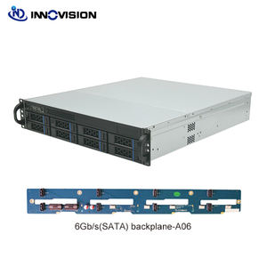 Boîtier de serveur de stockage compact 2U 8Bay à montage en rack L520mm prise en charge de la carte ATX boîtier de serveur 2U - Product Image 6