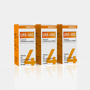 Kit de Prueba de Orina Médica para <span class=keywords><strong>UTI</strong></span>, Tiras Reactivas para Análisis de Orina, Tiras Reactivas de Orina de <span class=keywords><strong>4</strong></span> Parámetros URS-4SG - Product Image 3