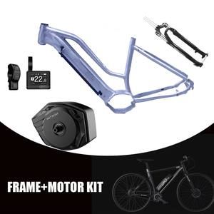 Telaio per bici <span class=keywords><strong>elettrica</strong></span> da strada/<span class=keywords><strong>gravel</strong></span> con motore centrale - Product Image 3