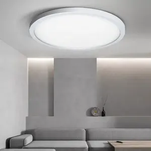 Luz de teto 36W 24W 18W 13W 9W Rodada Downlight Superfície Montado AC85-265V Moderno CONDUZIU o Painel lâmpada para iluminação doméstica