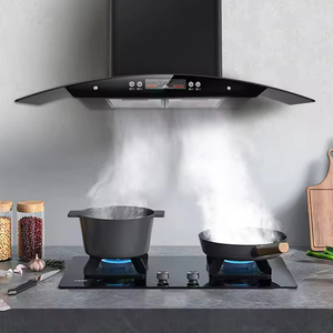 Campana Extractora <span class=keywords><strong>de</strong></span> <span class=keywords><strong>Cocina</strong></span> Europea <span class=keywords><strong>de</strong></span> Estilo Moderno, 600-900mm, Montada en la Pared, Curva, Silenciosa, <span class=keywords><strong>de</strong></span> Alta Succión - Product Image 4