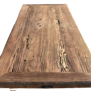 <span class=keywords><strong>Tavolo</strong></span> da Esterno in <span class=keywords><strong>Legno</strong></span> di <span class=keywords><strong>Olmo</strong></span> Antico in Stile Cinese per Parco e Cucina - Product Image 1