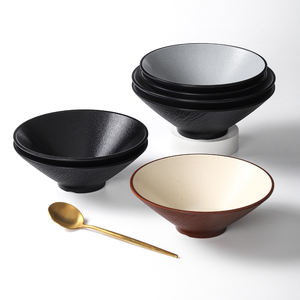 Ciotole in Melamina Bicolore, Vendita all'Ingrosso, Ciotola Rotonda Ecologica, Stoviglie Infrangibili per Ristoranti, Ciotola per Noodles di Grado Alimentare - Product Image 3