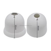 Ensemble de protections anti-poussière en plastique pour ventilateur de plafond, sur mesure, avec coupelles supérieure et inférieure pour la protection du moteur du ventilateur de plafond