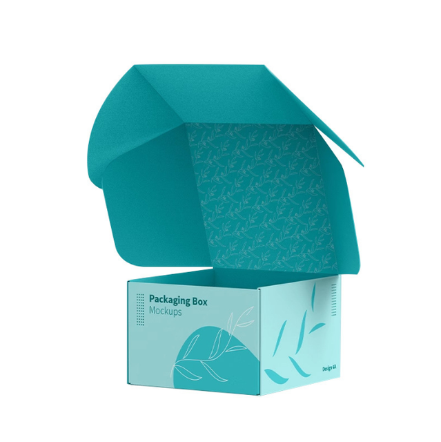 Wholesale Sustain Customized Logo Printing Cardboard Paper Small Mailer Shipping Box Gift Carton Packaging Paper Boxes