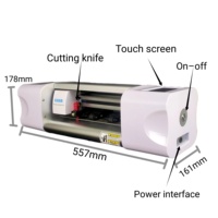 Machine de découpe automatique pour film protecteur d'écran, format de feuille 120*180mm, impression d'autocollants, machine à hydrogel pour téléphone portable