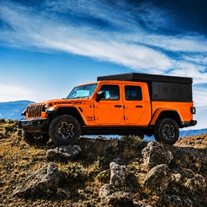 Caja de Camping Ligera de Aluminio para Camioneta, Tipo Pop-Up, Compatible con Toyota Tacoma, Ford Ranger <span class=keywords><strong>T6</strong></span> T7, para Campismo Todoterreno - Product Image 3