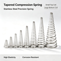 Ressort de compression micro-conique OEM, petit ressort conique pour pièces de contact d'instruments de précision