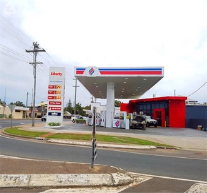 Toldo de acero para estación de gas, estructura de acero, para construcción, estación de gasolina - Product Image 5