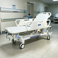 Lit de transfert patient robuste pour hôpital d'urgence avec garantie de 3 ans, conception ergonomique facilitant le transport sécurisé des patients