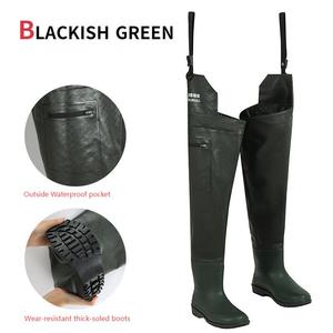 Pantalon de pêche et bottes de wading unisexes en nylon/PVC imperméables 2025 <span class=keywords><strong>pour</strong></span> activités de plein air et pêche, exportation vers l'Europe - Product Image 3