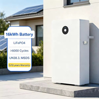 Batterie au lithium Deye à montage mural à cycle élevé ≥6000 cycles profonds, garantie 5 ans pour système solaire domestique à consommation autonome