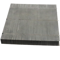 Usine en gros carré estampé profilé en aluminium 3PIN Interface d'alimentation empilé boucle fin Module dissipateur de chaleur pour boîtiers d'ordinateur