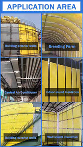 Panel de Lana de Vidrio de Alta Calidad, Material Refractario, Aislamiento para Techos y Paredes de Almacenes - Product Image 3