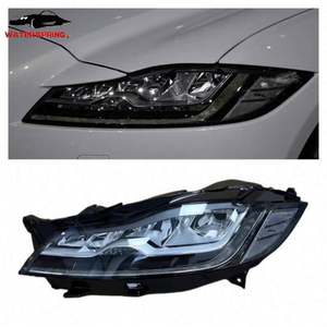 Faro de coche de alta calidad directo de fábrica para 2016-2020 <span class=keywords><strong>Jaguar</strong></span> XF Faro de lente LED Original F-PACE X761/X250/X260 luces de coche - Product Image 6