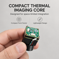 Module d'imagerie thermique 256x192 12um VOx non refroidi, cœur de caméra thermique LWIR, USB UVC MIPI UART CVBS 5V basse consommation OEM