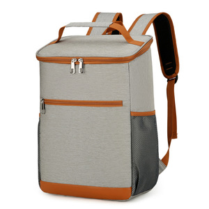 New Shoulder Insulated Backpack Outdoor Picnic Heat Preservation Lunch Bag Leak-proof Waterproof Beer Ice Cooler Bag - Product Image 1