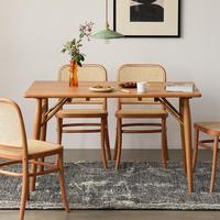 Chaise de salle à manger moderne en bois massif, mobilier de restaurant nordique, fauteuil durable et imperméable pour usage commercial