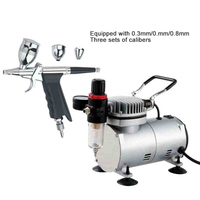 Compresseur d'air portable sans huile, silencieux, refroidi par air, 220V, sans balais, 1/5 HP, 4.0 BAR, pompe et moteur 23-25L/MIN
