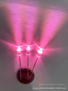 Hiệu suất cao 5 mét Thông tư màu hồng <span class=keywords><strong>LED</strong></span> hạt cho trang trí ổn định đầu ra ánh sáng - Product Image 2