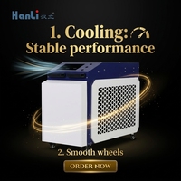 Nouveau modèle Hanli SCHYTJ-1500 – Refroidisseur d'eau à air pour équipement de refroidissement laser à fibre avec armoire et composant central de pompe