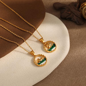 จิวเวลรี่แฟชั่น <span class=keywords><strong>JoJo</strong></span> คอลเลคชั่น New <span class=keywords><strong>Ocean</strong></span> สร้อยคอผู้หญิง สไตล์เกาหลี ดีไซน์เฉพาะตัว จี้รูปวาฬไม้ไผ่ประดับมุก คุณภาพสูง เข้าได้กับทุกชุด - Product Image 3